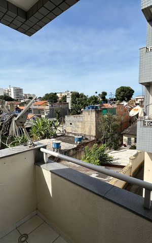 Apartamento à venda com 68m², 2 quartos e 1 vagaVaranda do Quarto 2
