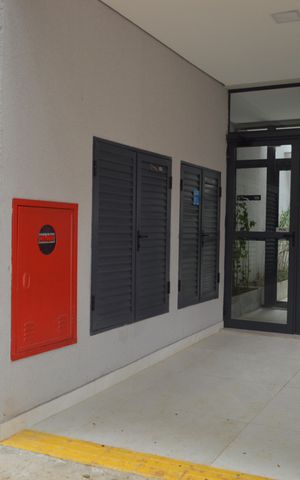 Apartamento para alugar com 24m², 1 quarto e sem vagaFachada e Plaquinha