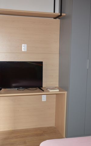 Apartamento para alugar com 24m², 1 quarto e sem vagaSala/Quarto