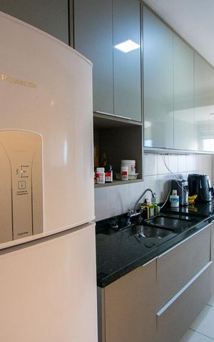 Apartamento à venda com 68m², 2 quartos e 1 vaga Apartamento à venda com 68m², 2 quartos e 1 vagaCozinha e Área de Serviço