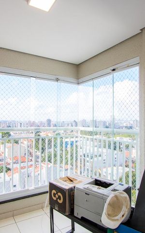 Apartamento à venda com 68m², 2 quartos e 1 vaga Apartamento à venda com 68m², 2 quartos e 1 vagaVaranda da sala