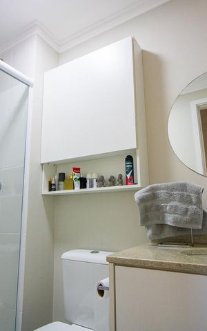 Apartamento à venda com 68m², 2 quartos e 1 vaga Apartamento à venda com 68m², 2 quartos e 1 vagaBanheiro social