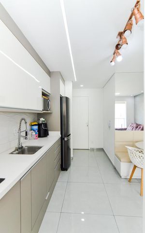 Apartamento à venda com 43m², 2 quartos e 1 vagaCozinha