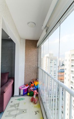 Apartamento à venda com 43m², 2 quartos e 1 vagaVaranda da Sala