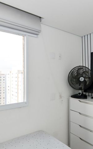 Apartamento à venda com 43m², 2 quartos e 1 vagaQuarto 2