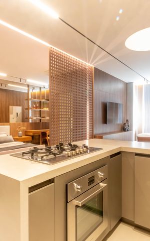 Apartamento à venda com 52m², 1 quarto e 1 vaga Apartamento à venda com 52m², 1 quarto e 1 vagaCozinha