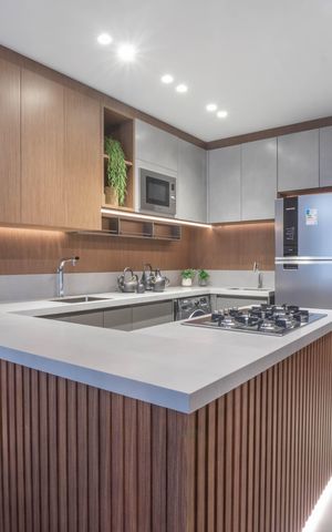 Apartamento à venda com 52m², 1 quarto e 1 vaga Apartamento à venda com 52m², 1 quarto e 1 vagaCozinha