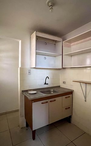 Apartamento à venda com 40m², 1 quarto e sem vaga Apartamento à venda com 40m², 1 quarto e sem vagaCozinha e Área de Serviço