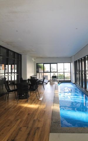 Apartamento à venda com 24m², 1 quarto e sem vagaPiscina Coberta