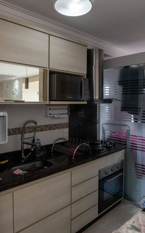 Apartamento à venda com 55m², 2 quartos e 1 vagaCozinha