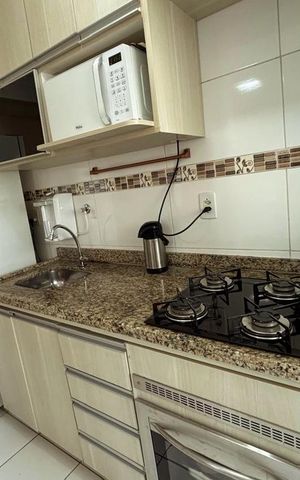 Apartamento para alugar com 45m², 2 quartos e 1 vagaCozinha 