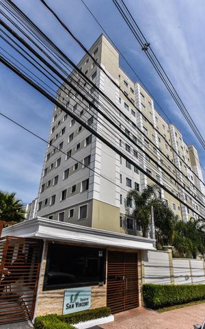 Apartamento para alugar com 45m², 2 quartos e 1 vagaFachada e portaria 