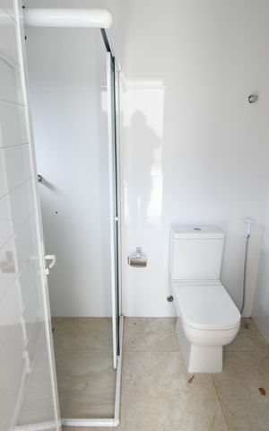 Casa para alugar com 650m², 5 quartos e 4 vagasBanheiro da Piscina