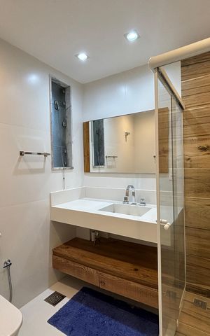 Apartamento à venda com 254m², 4 quartos e 1 vaga Apartamento à venda com 254m², 4 quartos e 1 vagaBanheiro