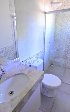 Casa para alugar com 80m², 3 quartos e 1 vaga Casa para alugar com 80m², 3 quartos e 1 vagaBanheiro 2