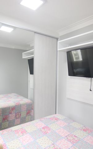 Apartamento à venda com 50m², 2 quartos e 1 vagaQuarto 1