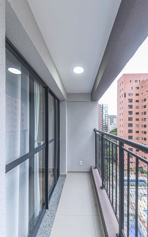 Studio à venda com 25m², 1 quarto e sem vagaVaranda do Studio