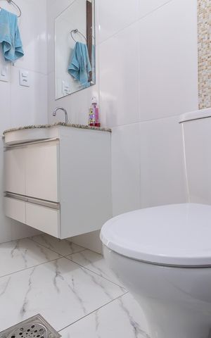Apartamento à venda com 201m², 3 quartos e 2 vagas Apartamento à venda com 201m², 3 quartos e 2 vagasBanheiro Social