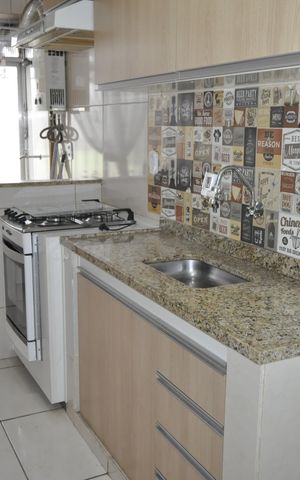Apartamento à venda com 55m², 2 quartos e 1 vagaCozinha