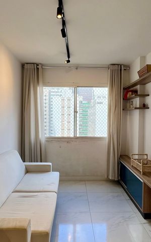 Apartamento para alugar com 40m², 1 quarto e 1 vagaSala de TV