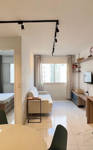 Apartamento para alugar com 40m², 1 quarto e 1 vagaSala de Jantar