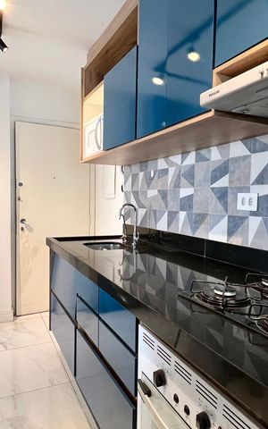 Apartamento para alugar com 40m², 1 quarto e 1 vagaCozinha