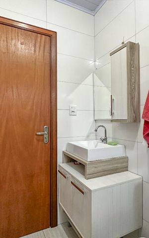 Casa para alugar com 90m², 2 quartos e 1 vagaBanheiro 2