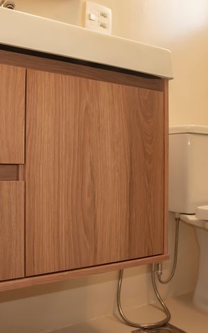 Apartamento à venda com 44m², 1 quarto e 1 vagaBanheiro Social