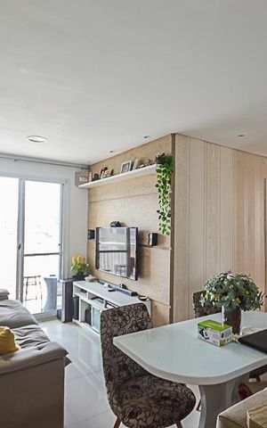 Apartamento à venda com 57m², 3 quartos e 1 vaga Apartamento à venda com 57m², 3 quartos e 1 vagaSala