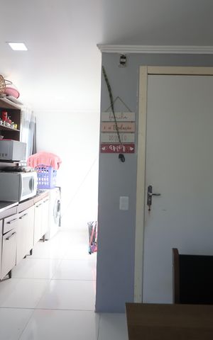 Apartamento à venda com 41m², 2 quartos e 1 vagaCozinha e Área de Serviço