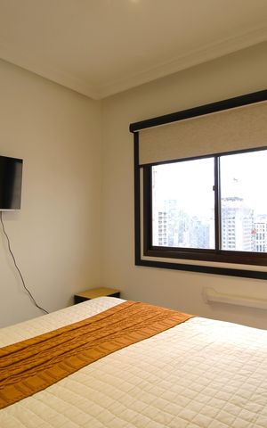 Apartamento para alugar com 35m², 1 quarto e 1 vagaQuarto