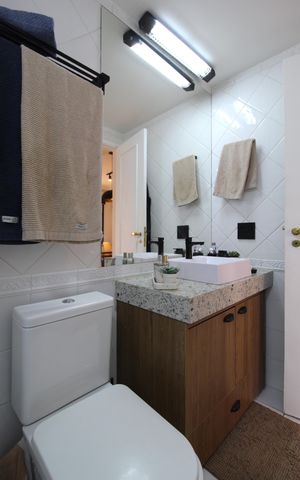 Apartamento para alugar com 35m², 1 quarto e 1 vagaBanheiro