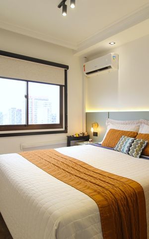 Apartamento para alugar com 35m², 1 quarto e 1 vagaQuarto