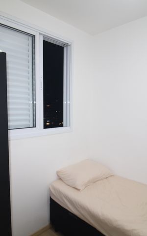 Apartamento à venda com 39m², 2 quartos e sem vagaQuarto 2