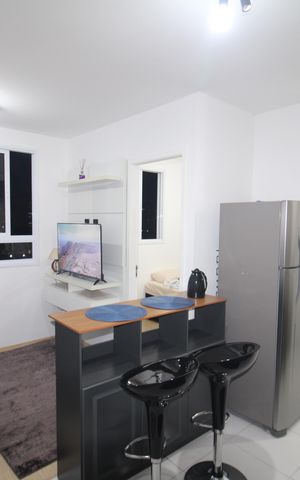 Apartamento à venda com 39m², 2 quartos e sem vagaSala/Cozinha