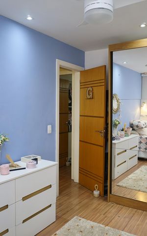 Apartamento à venda com 130m², 3 quartos e 2 vagasQuarto 2