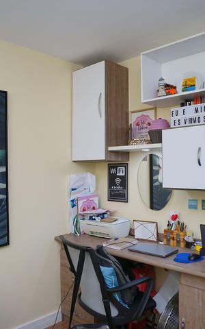Apartamento à venda com 130m², 3 quartos e 2 vagasQuarto 3