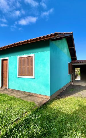 Casa para alugar com 80m², 2 quartos e 1 vagaFachada