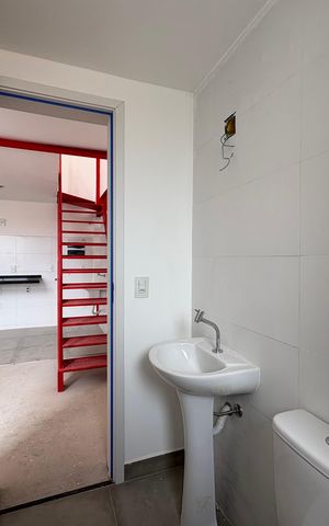 Apartamento à venda com 52m², 1 quarto e 1 vaga Apartamento à venda com 52m², 1 quarto e 1 vagaBanheiro