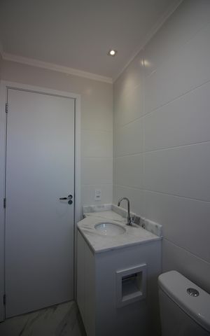 Apartamento à venda com 55m², 2 quartos e 1 vagaBanheiro Social