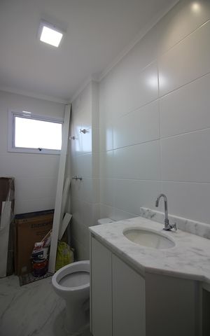 Apartamento à venda com 55m², 2 quartos e 1 vagaBanheiro da Suíte
