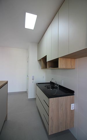 Apartamento à venda com 55m², 2 quartos e 1 vagaCozinha e Área de Serviço
