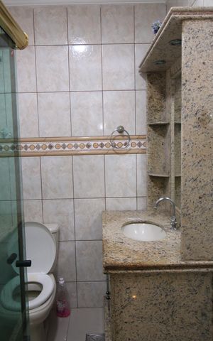 Apartamento à venda com 125m², 2 quartos e 2 vagasBanheiro Social