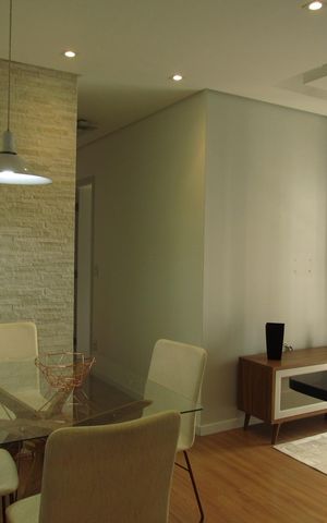Apartamento para alugar com 60m², 2 quartos e 1 vagaSala