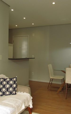 Apartamento para alugar com 60m², 2 quartos e 1 vagaSala