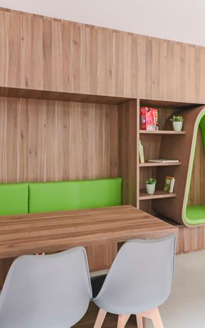 Apartamento para alugar com 33m², 2 quartos e sem vaga Apartamento para alugar com 33m², 2 quartos e sem vagaÁrea comum - Sala de estudo