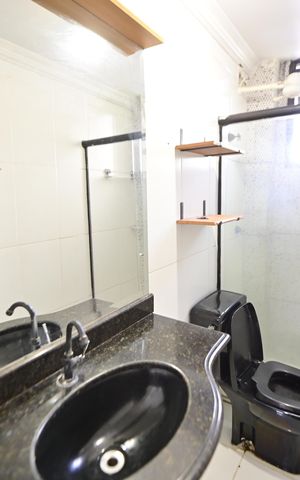 Apartamento à venda com 62m², 3 quartos e 1 vaga Apartamento à venda com 62m², 3 quartos e 1 vagaBanheiro