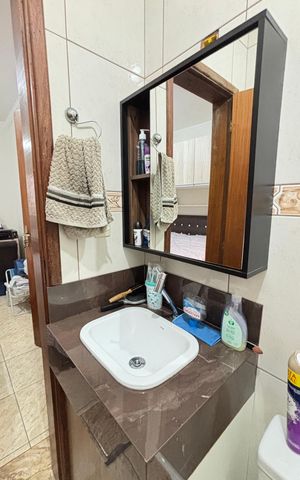 Apartamento à venda com 80m², 2 quartos e 1 vaga Apartamento à venda com 80m², 2 quartos e 1 vagaBanheiro da Suíte
