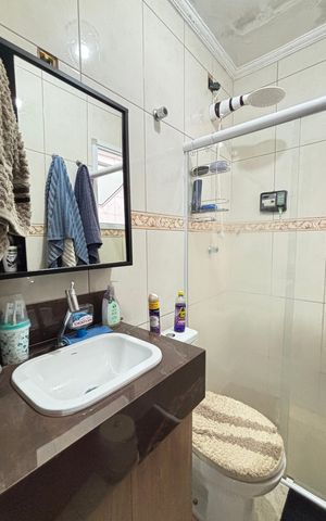 Apartamento à venda com 80m², 2 quartos e 1 vaga Apartamento à venda com 80m², 2 quartos e 1 vagaBanheiro da Suíte