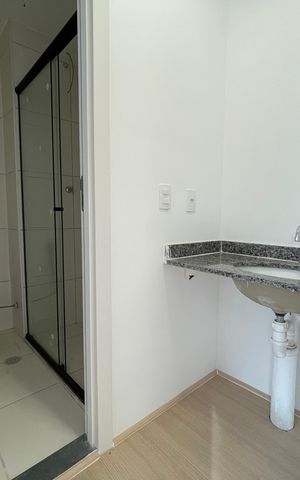 Apartamento à venda com 35m², 2 quartos e sem vaga Apartamento à venda com 35m², 2 quartos e sem vagaBanheiro